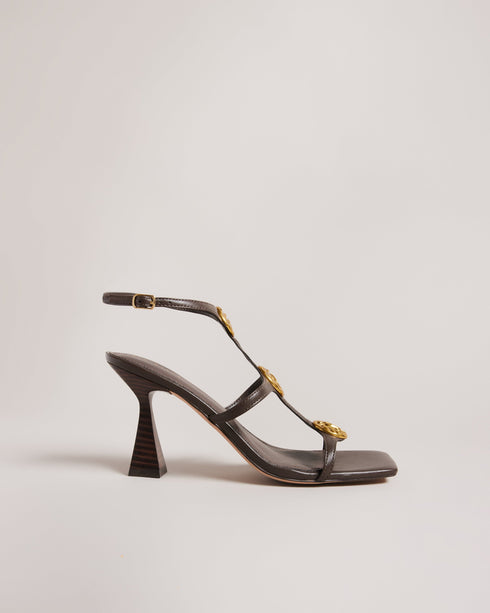 TAYALIN-Sandals-Coin Heeled Sandal - 90mm- Ted Baker Romania