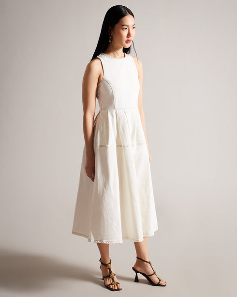 TAYALIN-Sandals-Coin Heeled Sandal - 90mm- Ted Baker Romania