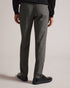 ZIYECH-Trousers-Slim Fit Houndstooth Chino Trouser- Ted Baker Romania