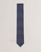 CHAMLER-Ties-Textured Stripe Silk Tie- Ted Baker Romania
