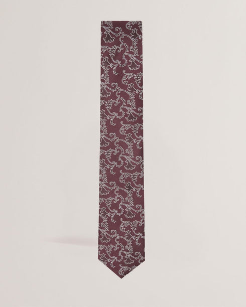 BIONDIS-Ties-POW Check Silk Tie- Ted Baker Romania