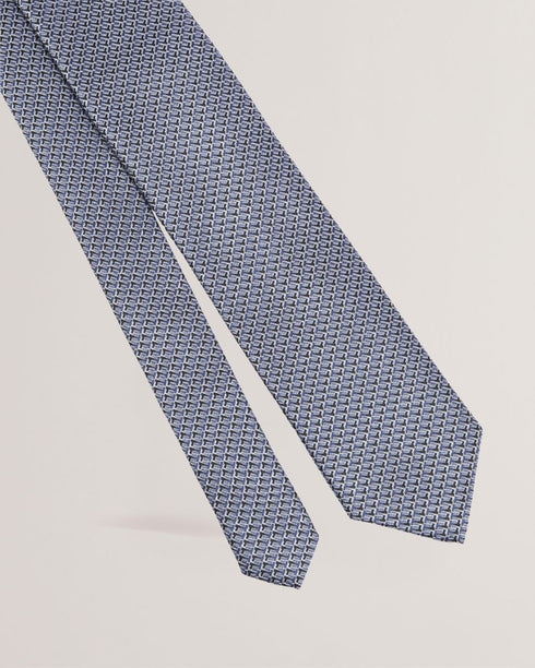 LECLOS-Ties-Geo Design Silk Tie- Ted Baker Romania