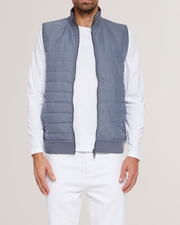ATHO-Tops-SS Regular Fit Quilted Gilet- Ted Baker Romania