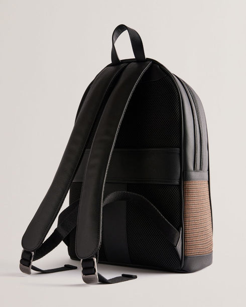 MALVIIN-Bags-Check Fabric Backpack- Ted Baker Romania
