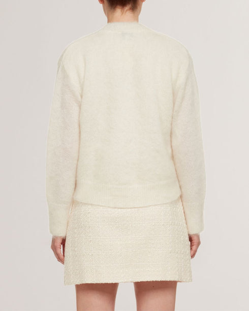 ABEYYY-Knitwear-Rose Button V Neck Cardigan- Ted Baker Romania