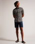 PEARSHO-Shirts-Short Sleeve Circle Geo Shirt- Ted Baker Romania