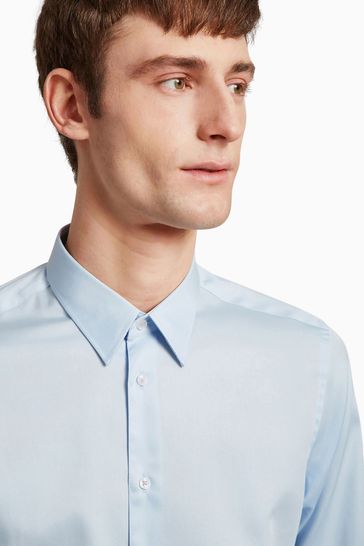 ISLA-Shirts-ISLA CORE ICE BLUE SLIM SHIRT- Ted Baker Romania