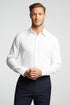 JORVIC-Shirts-JORVIC WHITE TEXTURE SHIRT (White)- Ted Baker Romania