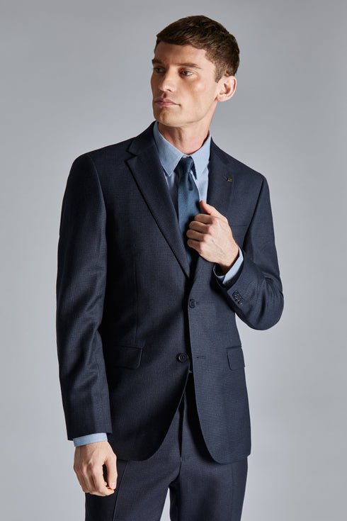 CANIS NAVY GRID CHECK REG JKT