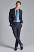 CANIST-Suits-Flat Front Check Trouser- Ted Baker Romania