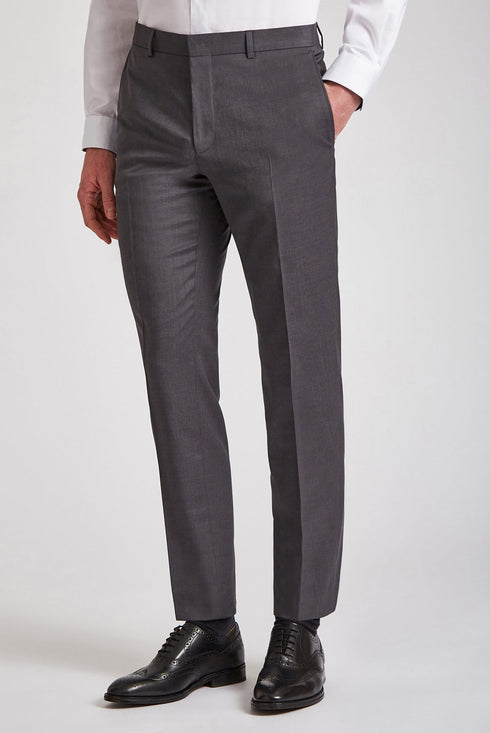 FINLAYT-Suits-BLUE TWILL TROUSER- Ted Baker Romania