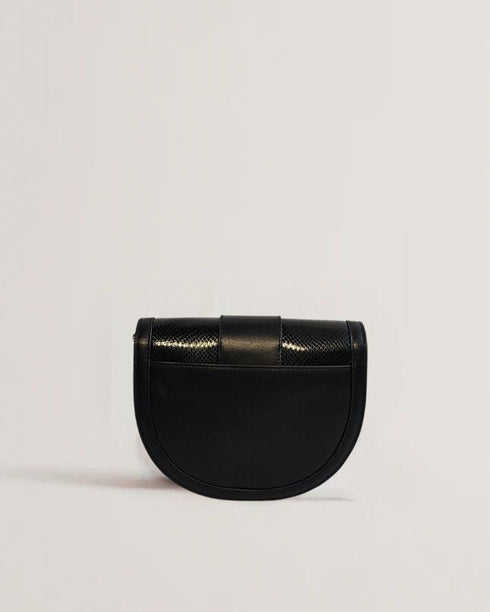EDANNE-Bags-Equestrian Snake Effect Saddle Bag- Ted Baker Romania