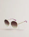 TAHNEY-Eyewear-Metal Almond Sunglass- Ted Baker Romania