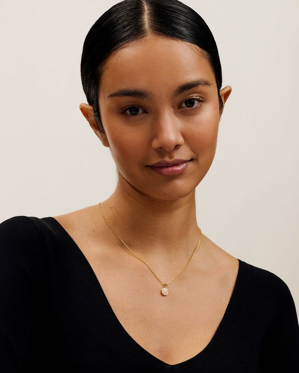 PERALIA-Jewellery-Pebble Stone Pendant Necklace- Ted Baker Romania