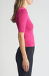 MARLLAY-Knitwear-Fitted Knit Top- Ted Baker Romania