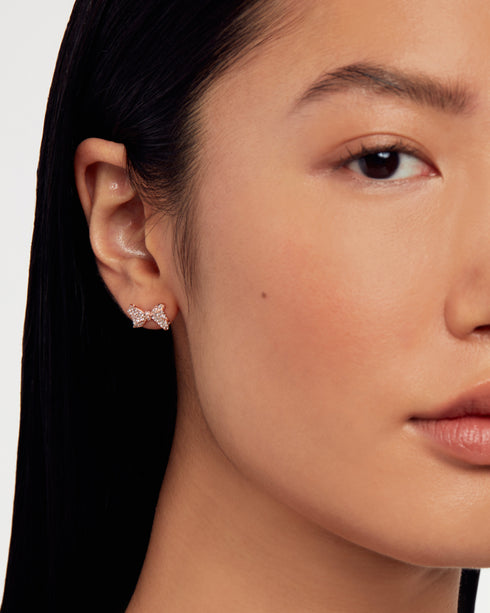 BARSETA-Jewellery-Crystal Bow Stud Earrings- Ted Baker Romania