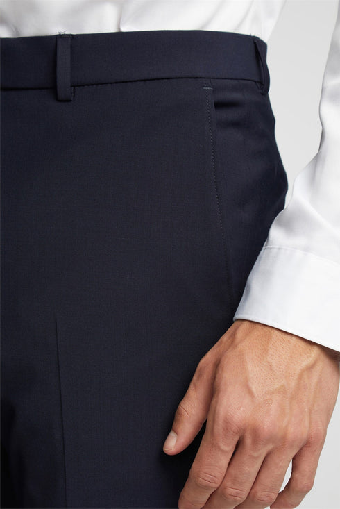 PANAMANT-Suits-PREMIUM NAVY PANAMA SLIM SUIT TRS- Ted Baker Romania