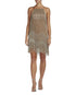 DIVERIA-Dresses-Mini Dress With Tassels- Ted Baker Romania