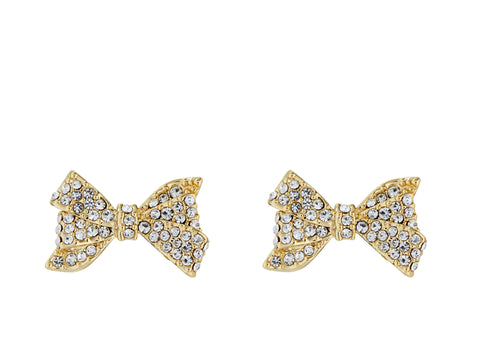 BARSETA-Jewellery-Crystal Bow Stud Earrings- Ted Baker Romania