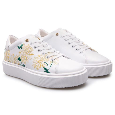 LORNIMA-Sneakers-Embroidered Inflated Sole Sneaker- Ted Baker Romania
