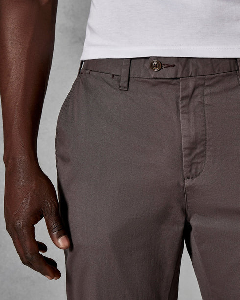 CLASLEB-Trousers-CLASLEB - 30 / CHARCOAL- Ted Baker Romania