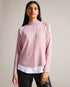 POPILIA-Knitwear-Mockable knit jumper- Ted Baker Romania