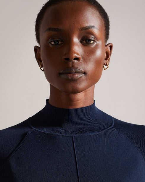 POPILIA-Knitwear-Mockable knit jumper- Ted Baker Romania