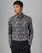 RIGATO-Shirts-Add A Floral Flourish To Your Formal Ensembles In The Rigato Shirt. Designed With Vintage Style Flowers, This Long-Sleeved Piece Is A Smart Addition For Any Suave Gent.- Ted Baker Romania