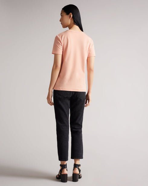 MALOM-Tops-Brand Foil Tee- Ted Baker Romania