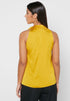 ELGINN-Tops-Scarf Neck Sleeveless Top- Ted Baker Romania