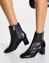 NEYOMI-Boots-Leather Block Heel Ankle Boot- Ted Baker Romania