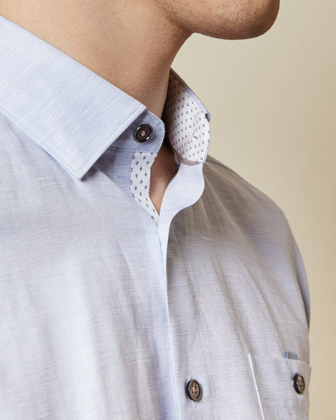 <P>Ss Linen Shirt</P>