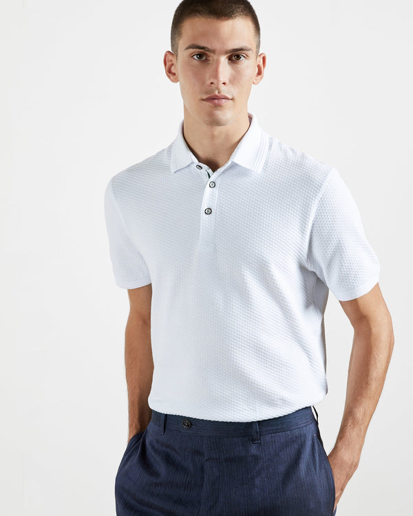 <P>Textured Polo</P>