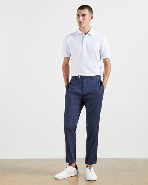 <P>Textured Polo</P>