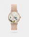 <P>Opal Dial Mesh Watch</P>