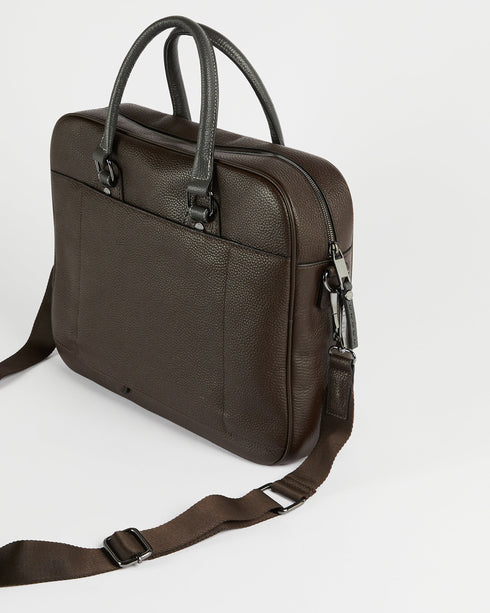 <P>Leather Document Bag</P>