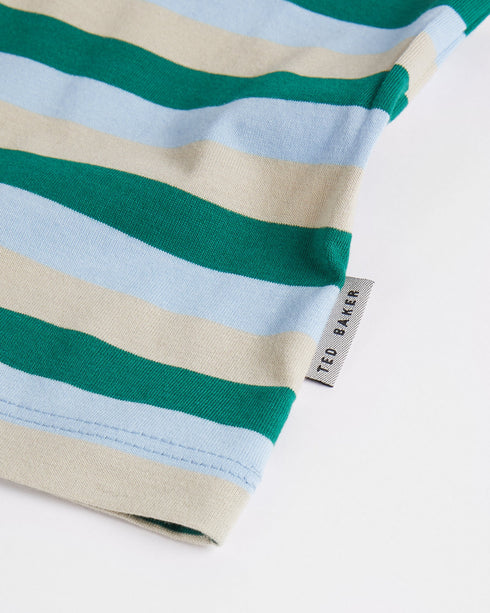 <P>Short Sleeve Stripe T-Shirt</P>
<P><Span>Earn Your Sartorial Stripes With Weights, Our Fun, Fuss-Free T-Shirt. Chuck On...