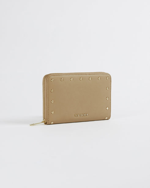 <P>Studded Zip Around Midi Purse</P>
