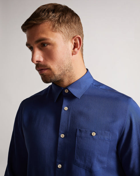 <P>Ls Tencel Lyocell Plain Shirt</P>