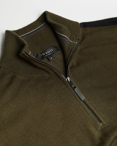 <P Class="Description">Set Your Stripes. Ofica Is A Simple, Everyday Top With An Extra Touch Of Versatility. The Zip?Ôøω?¬...