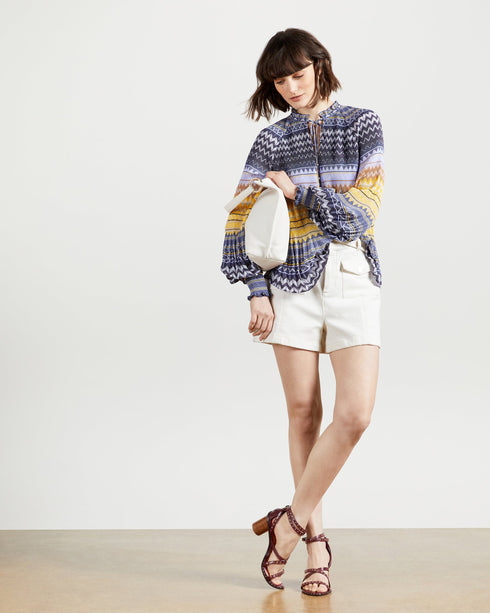 <P>Studded Mid Heel Gladiator Sandal</P>