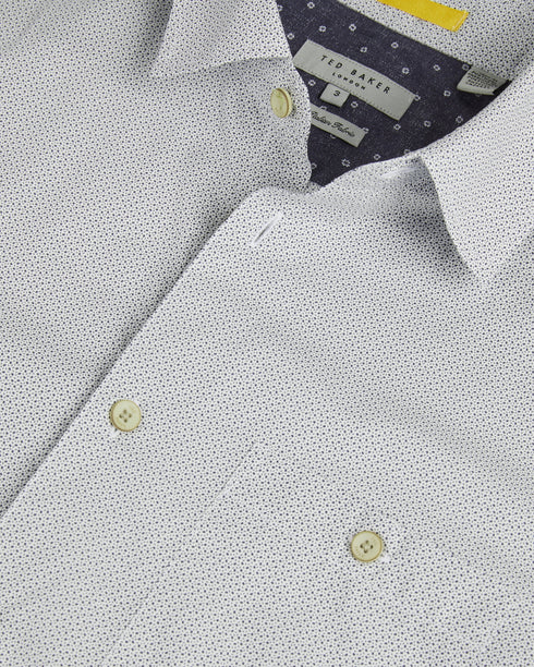 <P Class="Description">Add The Taco To Your Shirt Collection, In Its Subtle Geo Print And Classic Fit. This Shirt Will Pai...