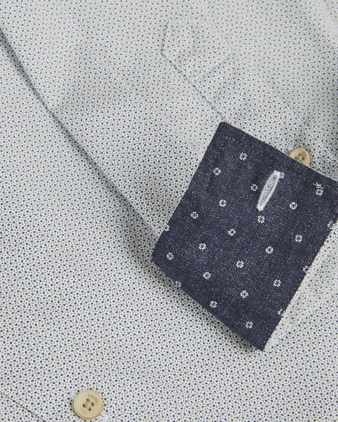 <P Class="Description">Add The Taco To Your Shirt Collection, In Its Subtle Geo Print And Classic Fit. This Shirt Will Pai...