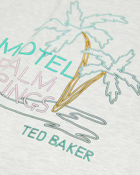 <P>Ss Palm Tree Graphic T-Shirt</P>