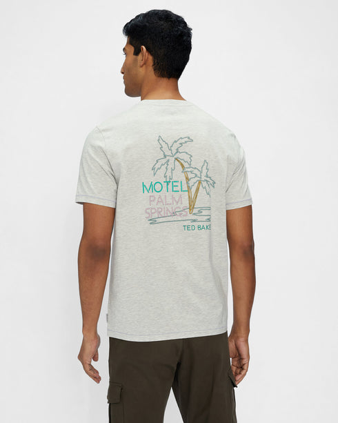 <P>Ss Palm Tree Graphic T-Shirt</P>