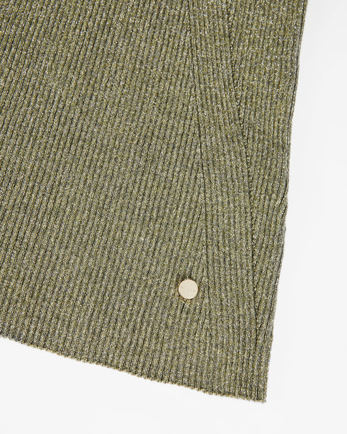 <P>Skinny V Neck Rib Tank</P>