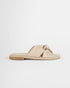<P>Soft Leather Flat Sandal</P>