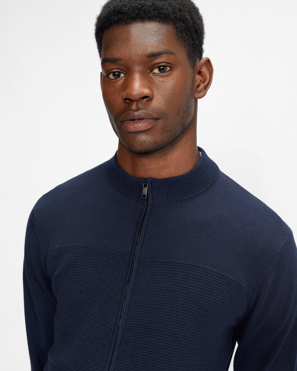 <P><Span Style="Text-Decoration: Underline;">Long Sleeve Textured Panel Zip</Span></P>
<P><Span>A Classic Design, This Hal...