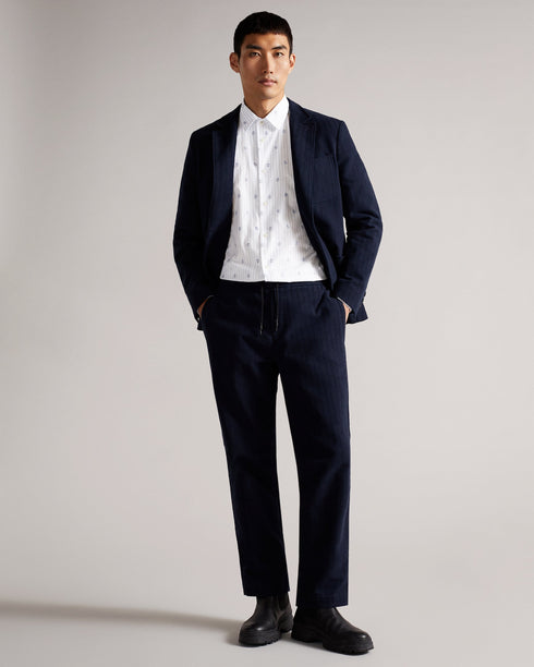 <P>Ls Stripe Flower Coupe Shirt</P>