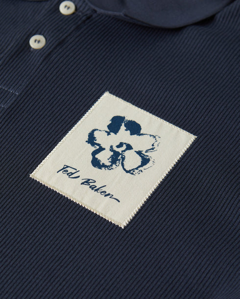 <P>Ss Ribbed Polo</P>